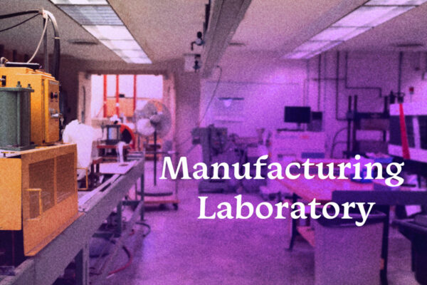 Manufacturing Lab video thumbnail graphic.