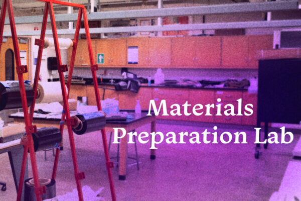 Materials Preparation Lab video thumbnail graphic.