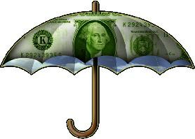 Umbrella indicating disability insurance logo