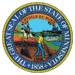 The seal of the State of Minnesota.