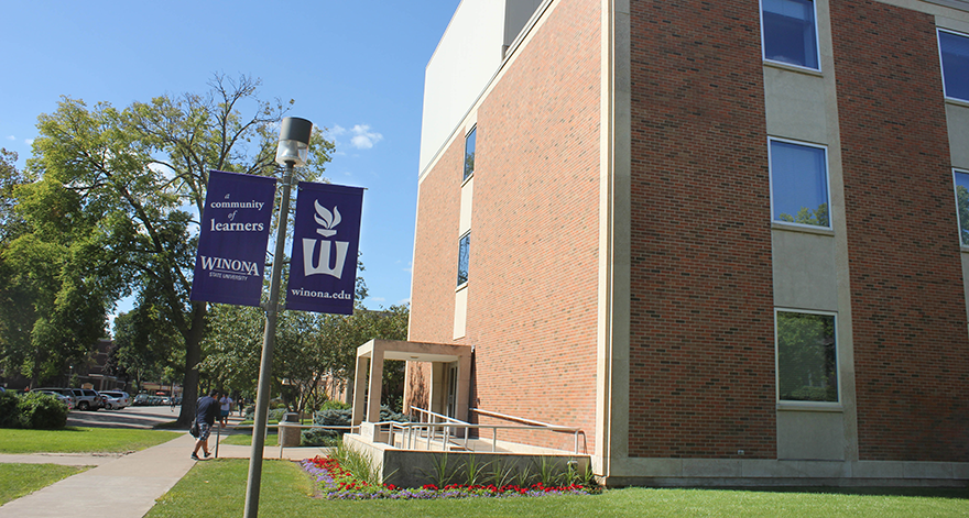 Campus photo featuring Gildemeister Hall