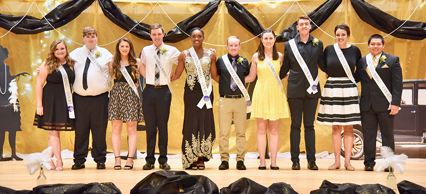Last year's Homecoming Court
